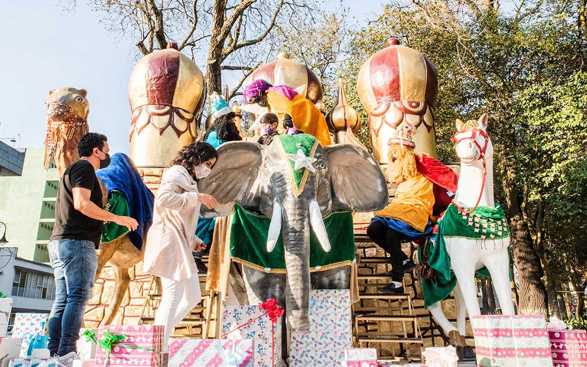 ¿Cuánto cuesta la foto con los Reyes Magos en el centro de Toluca en 2023?
