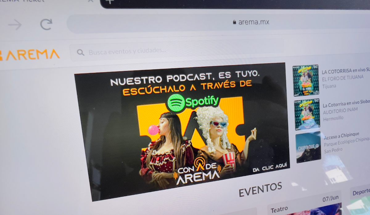 Plataforma para comprar boletos para los eventos musicales Toluca 2023
