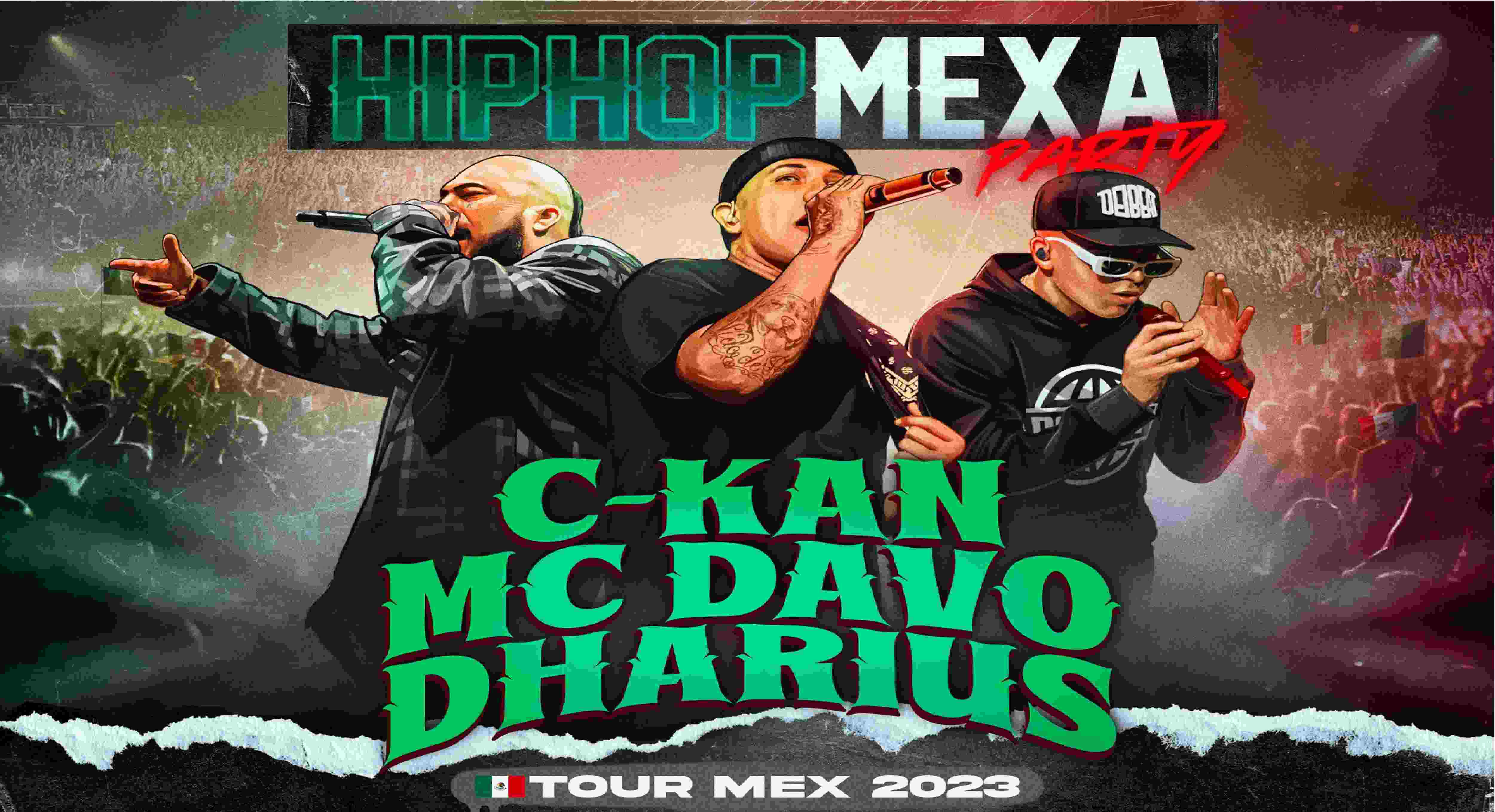 C Kan, MC Davo y Dharius llegan a Toluca este 2023, fecha y precios