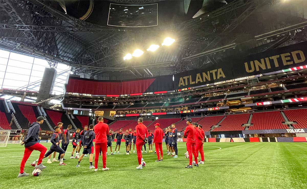 Toluca FC visita al Atlanta United para jugar partido amistoso
