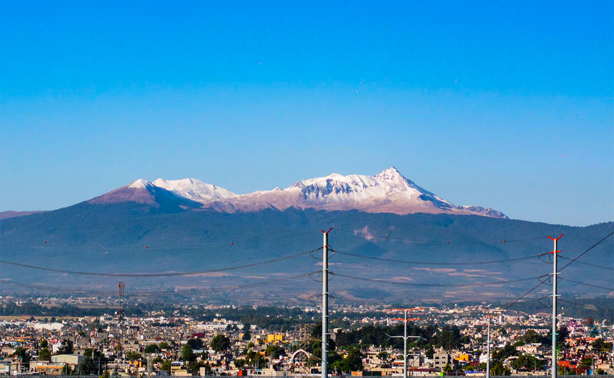 El Nevado de Toluca hoy se viste de blanco ¡Es bellísimo!  | Fotos