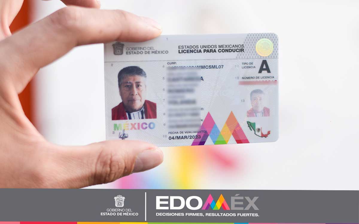 ¿Qué tipos de licencias de conducir tramita el Estado de México en 2023?