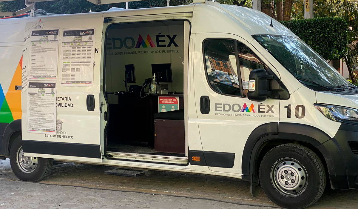 Unidades móviles para tramitar licencia Edoméx 2023 del 21 al 24 de marzo 