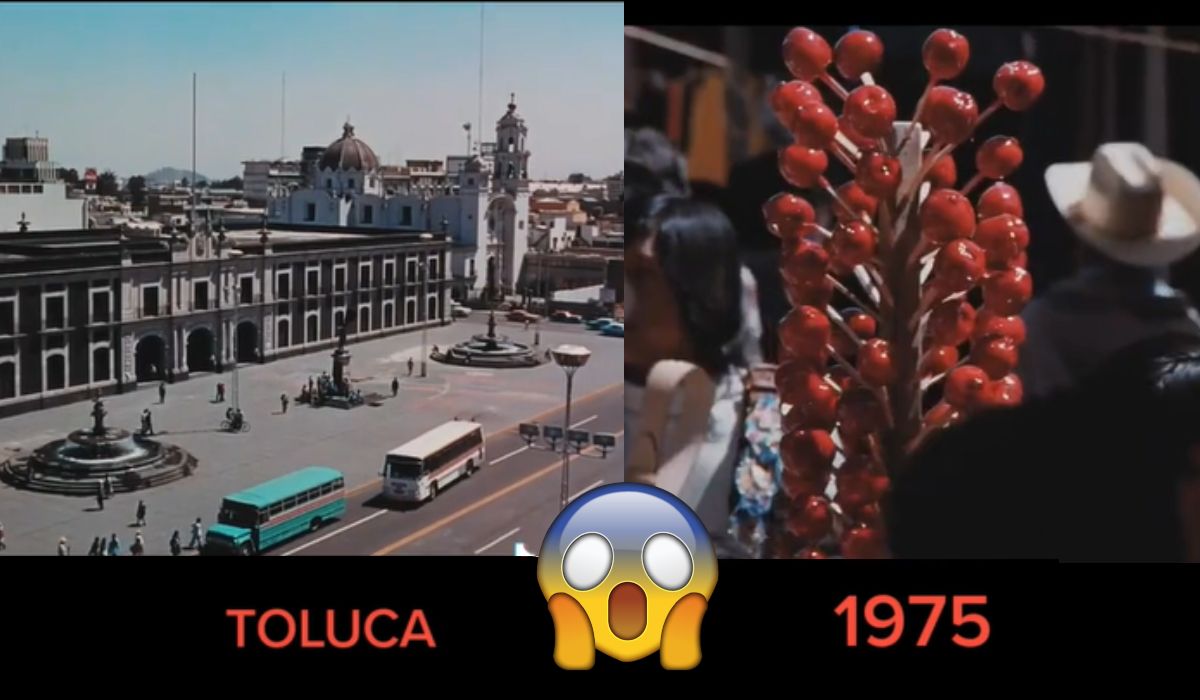 ¡Verdadera historia!, Así era la ciudad de Toluca hace 48 años || VIDEO 