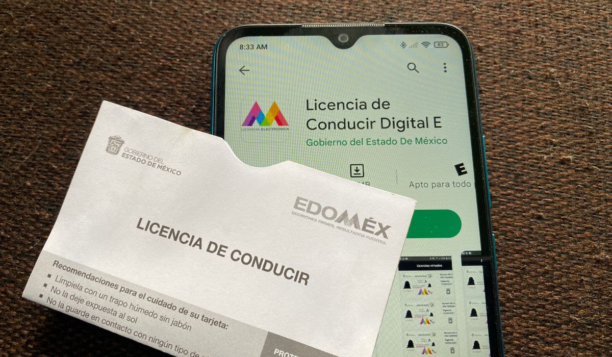 Paso a paso para descargar la licencia digital en el Estado de México 
