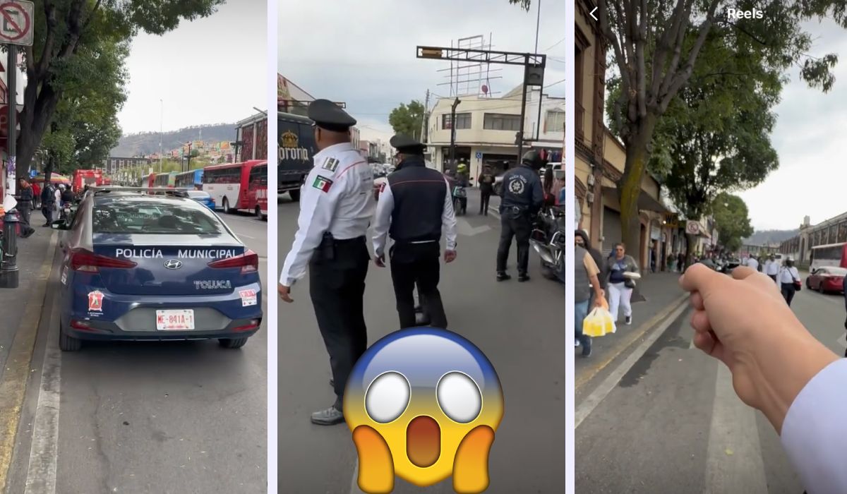 RuAbogado llega a Toluca y encara a policías de tránsito, aquí el video