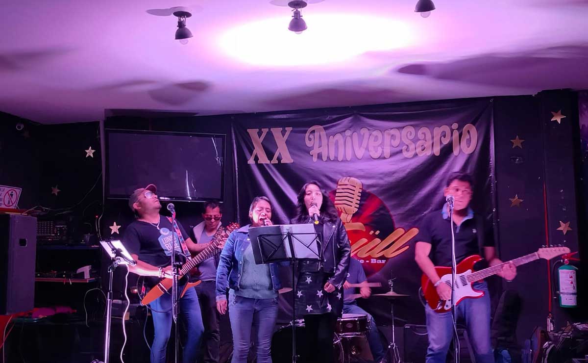 Música rock en vivo en Krull bar Toluca
